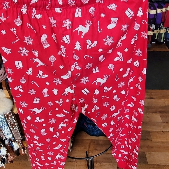Macy's Family‎ PJ's Mens Sz. M Holidays PJ Bottoms - Picture 5 of 10